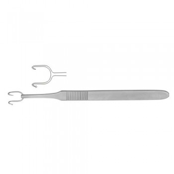 Cottle Alar Hook Blunt - Sharp Stainless Steel, 14.5 cm - 5 3/4"